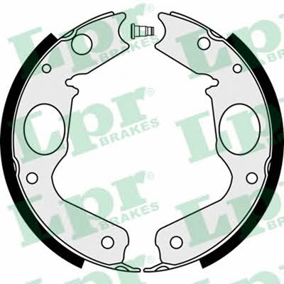 LPR 08350 Parking brake shoes 08350