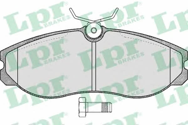 LPR 05P470 Brake Pad Set, disc brake 05P470