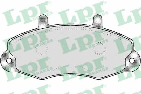 LPR 05P481 Brake Pad Set, disc brake 05P481