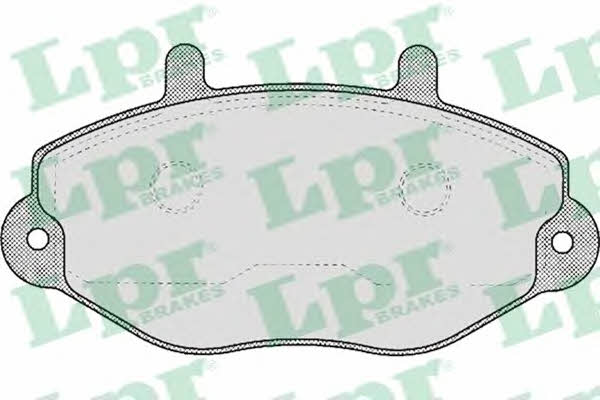 LPR 05P482 Brake Pad Set, disc brake 05P482