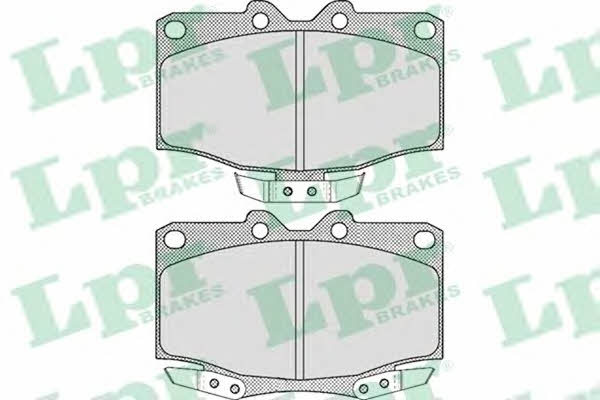 LPR 05P515 Brake Pad Set, disc brake 05P515