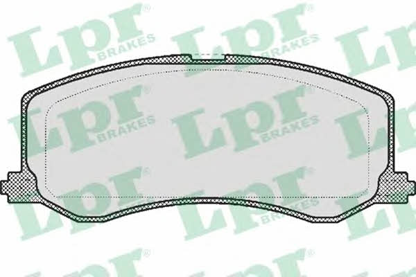 LPR 05P522 Brake Pad Set, disc brake 05P522