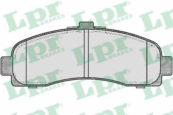 LPR 05P539 Brake Pad Set, disc brake 05P539