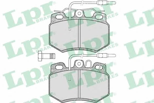 LPR 05P585 Brake Pad Set, disc brake 05P585