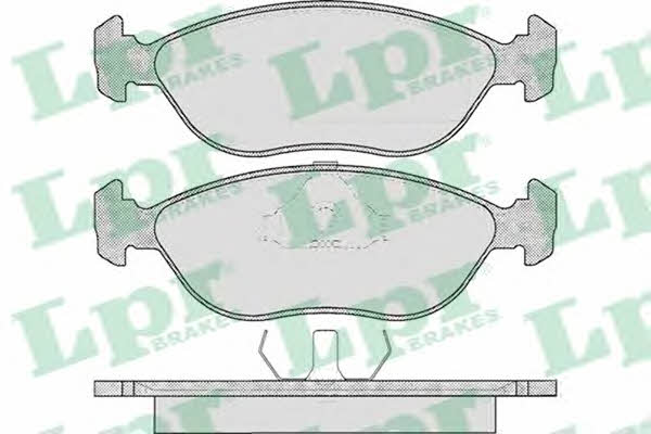 LPR 05P592 Brake Pad Set, disc brake 05P592