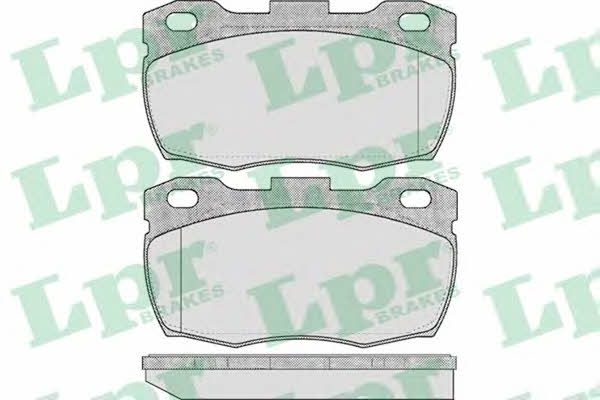 LPR 05P626 Brake Pad Set, disc brake 05P626