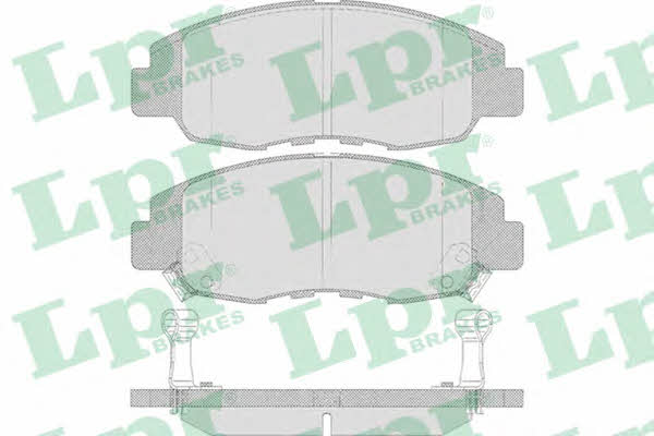 LPR 05P641 Brake Pad Set, disc brake 05P641
