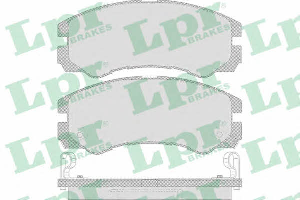 LPR 05P658 Brake Pad Set, disc brake 05P658