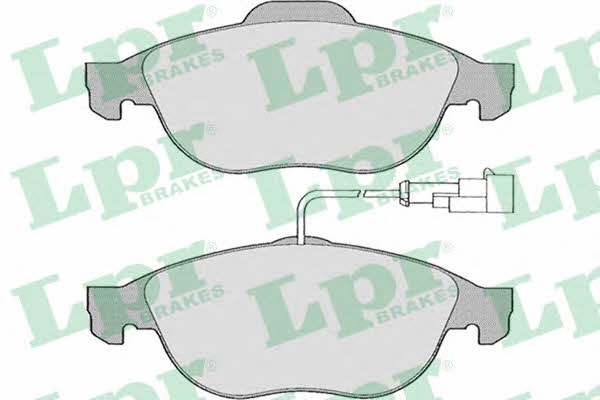 LPR 05P664 Brake Pad Set, disc brake 05P664