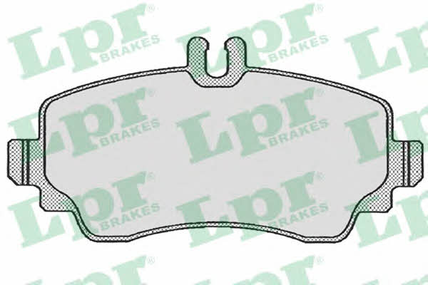 LPR 05P671 Brake Pad Set, disc brake 05P671