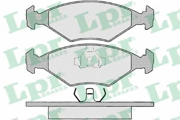 LPR 05P679 Brake Pad Set, disc brake 05P679