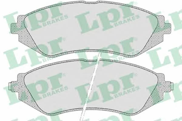 LPR 05P682 Brake Pad Set, disc brake 05P682