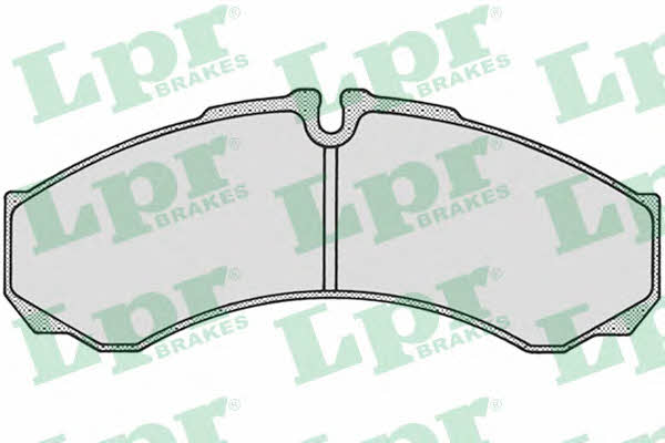 LPR 05P684 Brake Pad Set, disc brake 05P684