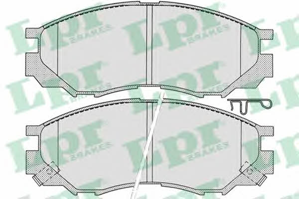 LPR 05P686 Brake Pad Set, disc brake 05P686