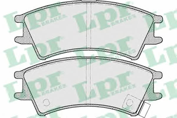 LPR 05P695 Brake Pad Set, disc brake 05P695