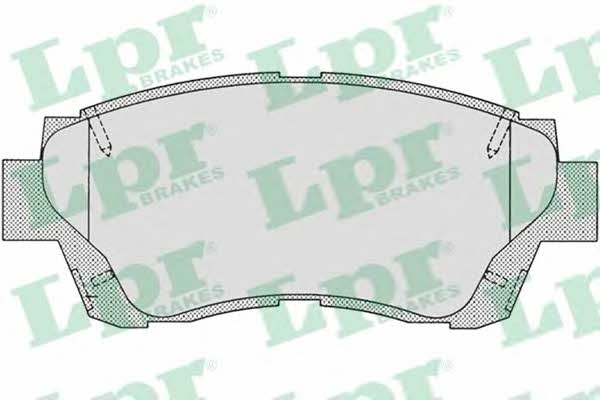 LPR 05P701 Brake Pad Set, disc brake 05P701