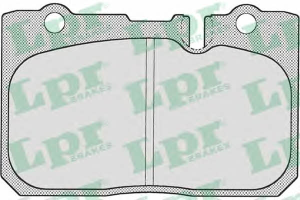 LPR 05P702 Brake Pad Set, disc brake 05P702
