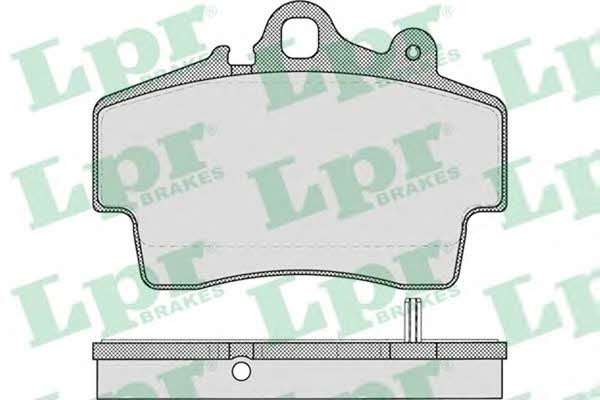 LPR 05P722 Brake Pad Set, disc brake 05P722