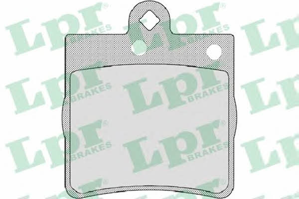 LPR 05P726 Brake Pad Set, disc brake 05P726