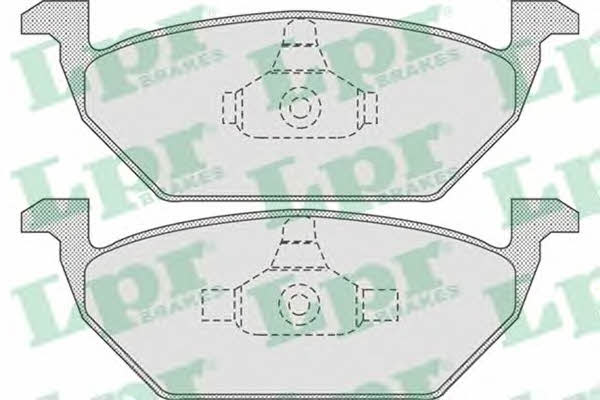 LPR 05P730 Front disc brake pads, set 05P730