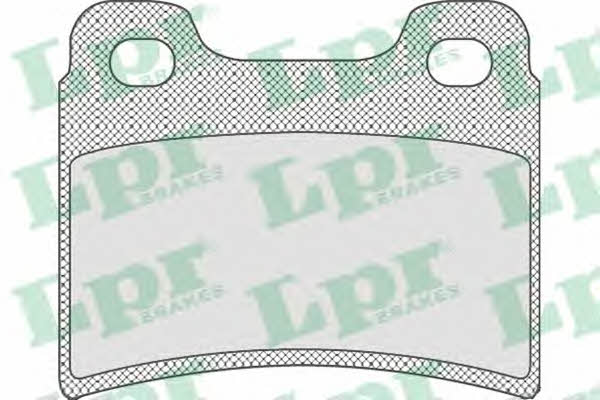 LPR 05P747 Brake Pad Set, disc brake 05P747
