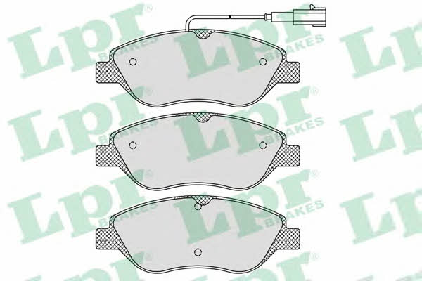 LPR 05P765 Brake Pad Set, disc brake 05P765