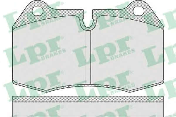 LPR 05P769 Brake Pad Set, disc brake 05P769