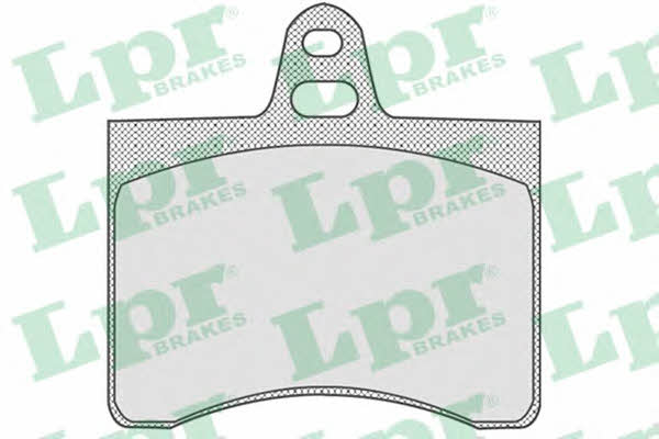 LPR 05P800 Brake Pad Set, disc brake 05P800