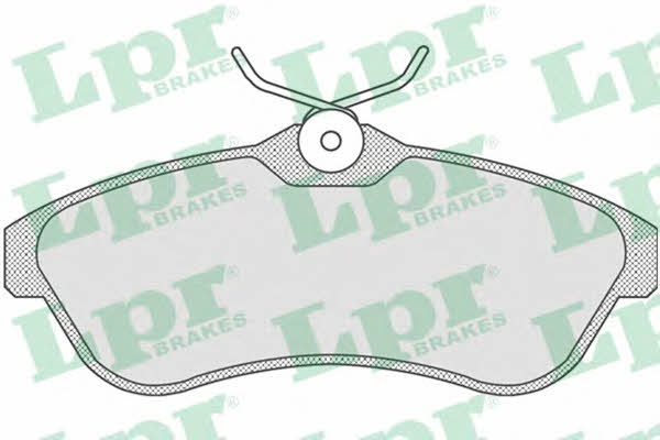 LPR 05P806 Front disc brake pads, set 05P806