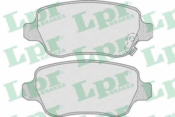 LPR 05P811 Brake Pad Set, disc brake 05P811