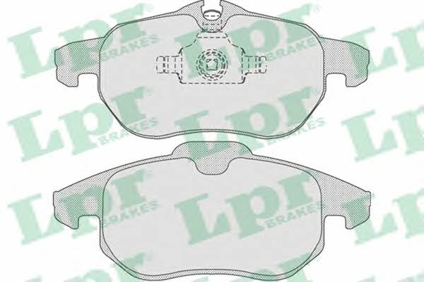 LPR 05P814 Brake Pad Set, disc brake 05P814