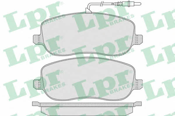 LPR 05P831 Brake Pad Set, disc brake 05P831
