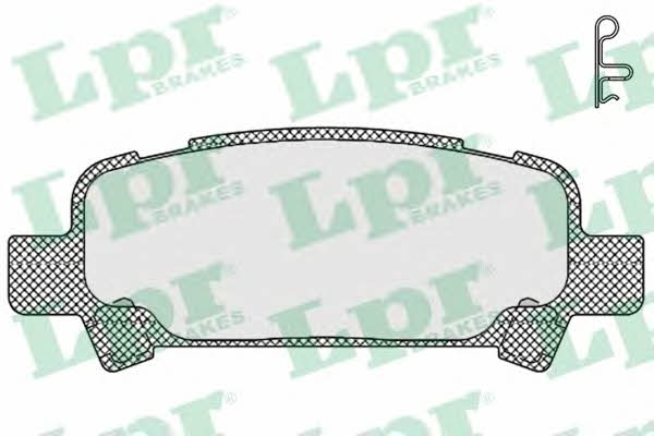 LPR 05P838 Brake Pad Set, disc brake 05P838