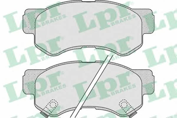 LPR 05P847 Brake Pad Set, disc brake 05P847