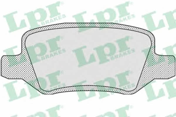 LPR 05P850 Brake Pad Set, disc brake 05P850