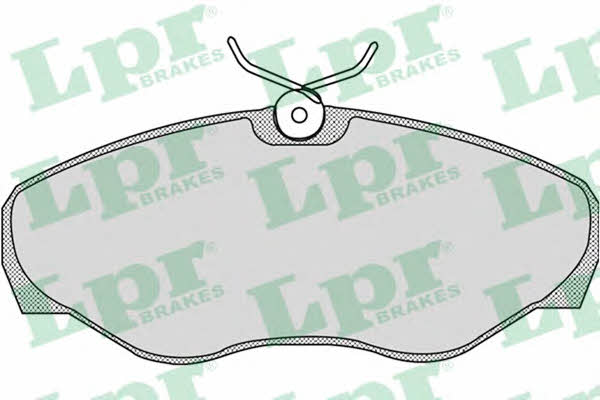 LPR 05P869 Front disc brake pads, set 05P869