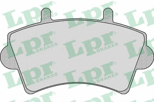 LPR 05P884 Brake Pad Set, disc brake 05P884