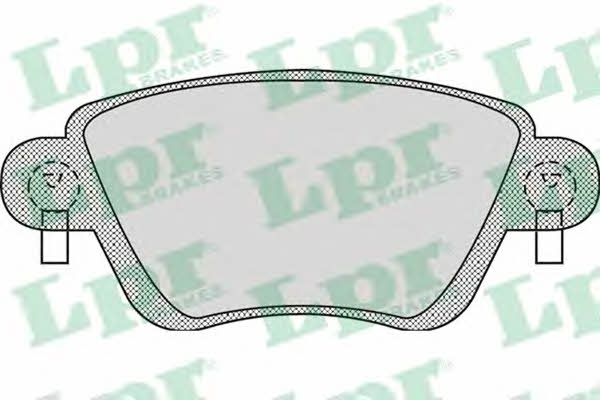 LPR 05P897 Brake Pad Set, disc brake 05P897