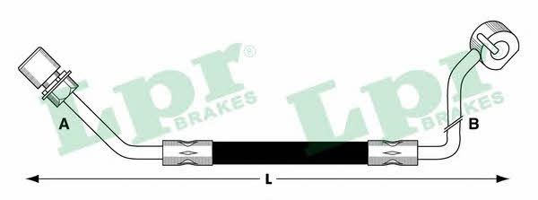 LPR 6T47259 Brake Hose 6T47259