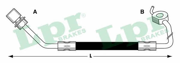 LPR 6T47264 Brake Hose 6T47264