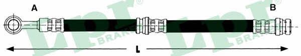 Flexible brake hose Smart Forfour: 6T48070 LPR Brake Hose