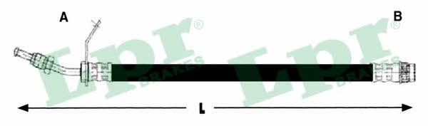 LPR 6T48233 Brake Hose 6T48233 6T48233 LPR Brake Hose