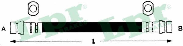 6T48426 LPR Brake Hose