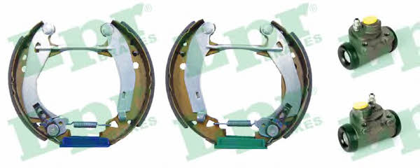 LPR OEK080 Brake shoes with cylinders, set OEK080