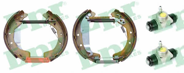 Brake shoe kit Opel Combo: OEK482 LPR Brake shoes with cylinders, set