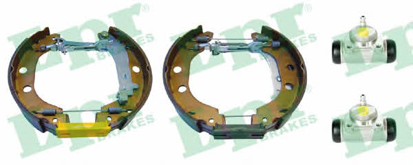 LPR OEK502 Brake shoes with cylinders, set OEK502