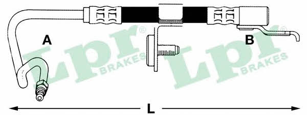 LPR 6T46561 Brake Hose 6T46561