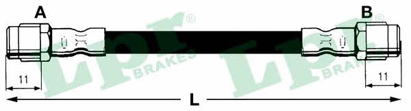 LPR 6T46748 Brake Hose 6T46748 6T46748 LPR Brake Hose
