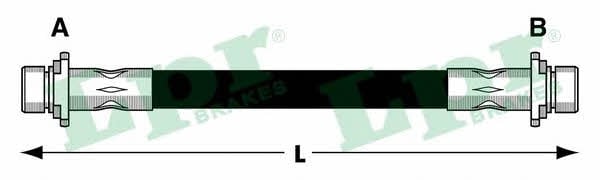 LPR 6T46851 Brake Hose 6T46851 6T46851 LPR Brake Hose
