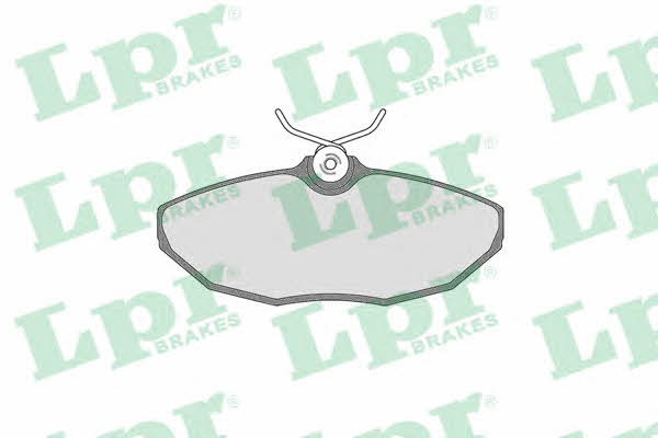 LPR 05P1816 Brake Pad Set, disc brake 05P1816